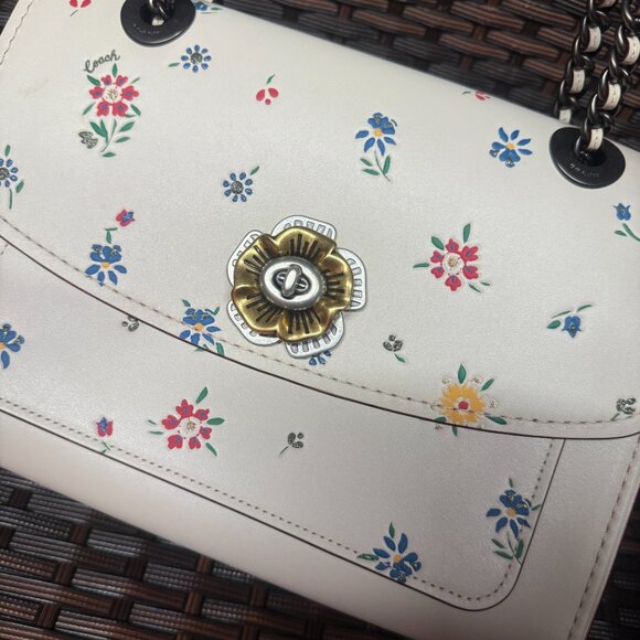 COACH 886 new ladies Parker series chain bag crossbody Crossbody Bags - Picture 4 of 8